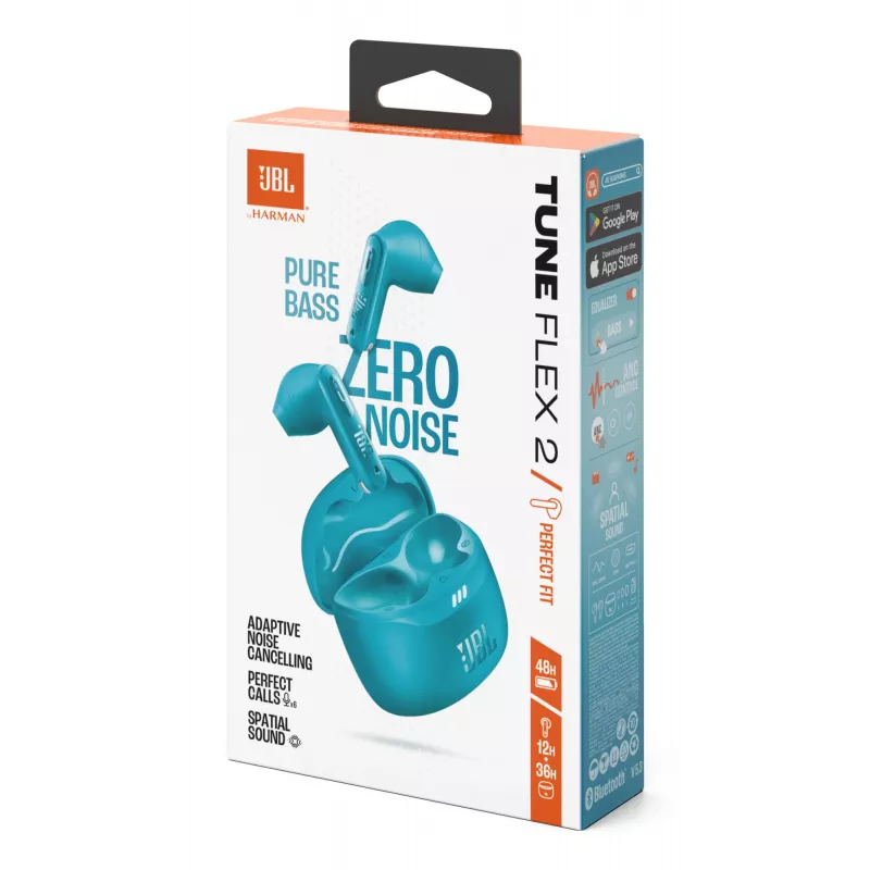 JBL Tune Flex 2 Auriculares True Wireless Stereo (TWS) In-ear Llamadas/Música Bluetooth Turquesa