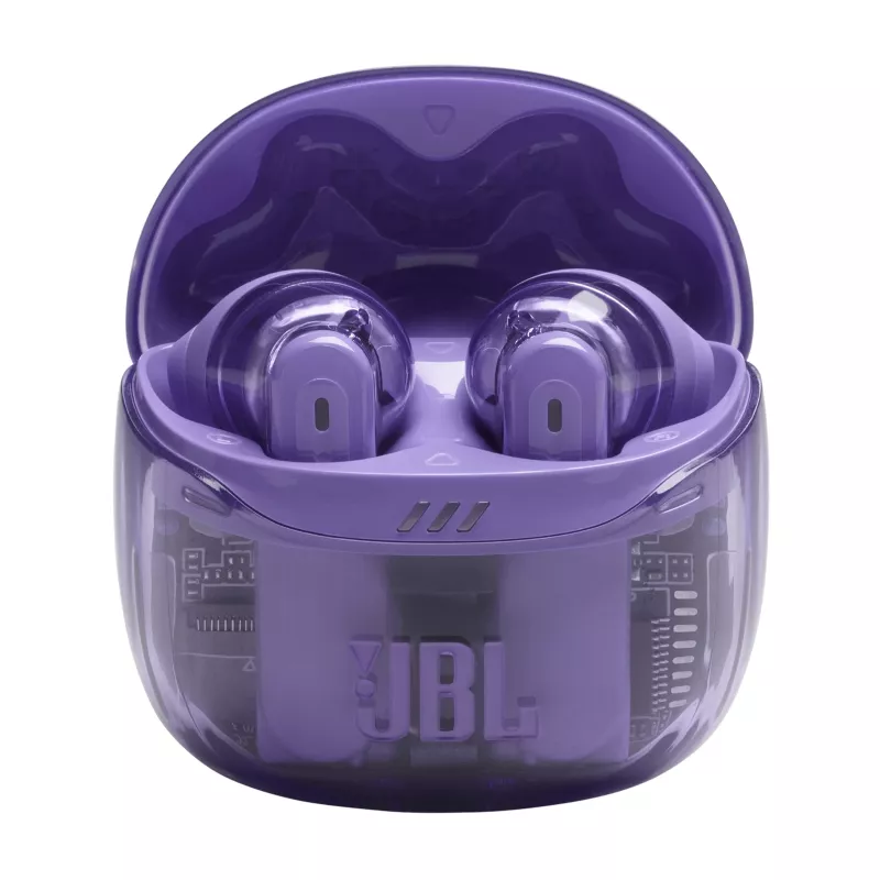 JBL Tune Flex 2 Ghost Edition Auriculares True Wireless Stereo (TWS) In-Ear Llamadas/Música Bluetooth Morado