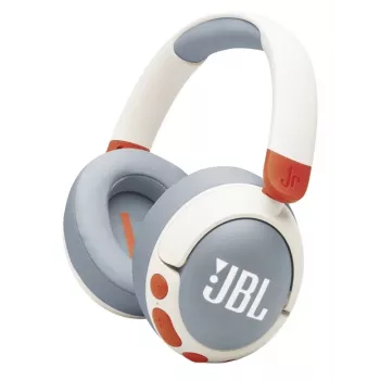JBL Junior 470NC Auriculares Inalámbricos Diadema Llamadas/Música USB Type-C Bluetooth Gris claro, Blanco