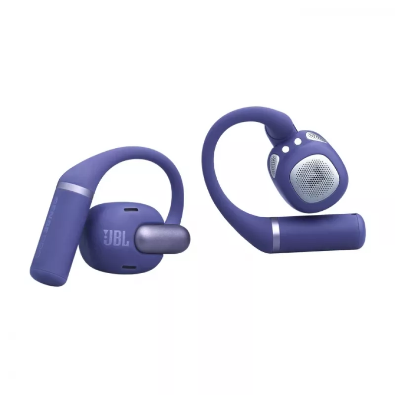 JBL Sense Pro Auriculares TWS con gancho para la oreja, Bluetooth, base de carga USB-C, 20–40000 Hz, Azul, 95,2 g