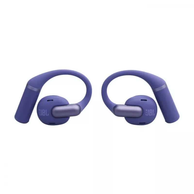 JBL Sense Pro Auriculares TWS con gancho para la oreja, Bluetooth, base de carga USB-C, 20–40000 Hz, Azul, 95,2 g