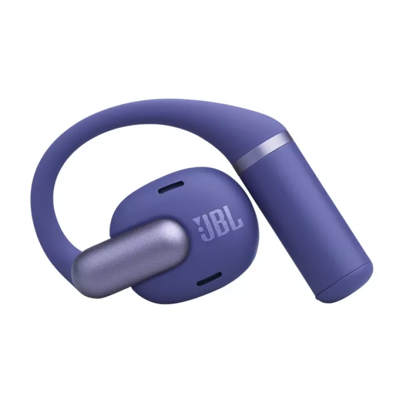 JBL Sense Pro Auriculares TWS con gancho para la oreja, Bluetooth, base de carga USB-C, 20–40000 Hz, Azul, 95,2 g