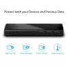 TP-Link UH700 Hub de interfaces USB 3.2 Gen 1 (3.1 Gen 1) Micro-B 5000 Mbit/s Negro