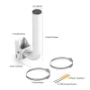 TP-Link Omada Kit de montaje en mástil/pared para punto de acceso exterior, soporte para punto de acceso Wi-Fi, Blanco, Acero inoxidable, TP-Link, 400 g, 1 ud.