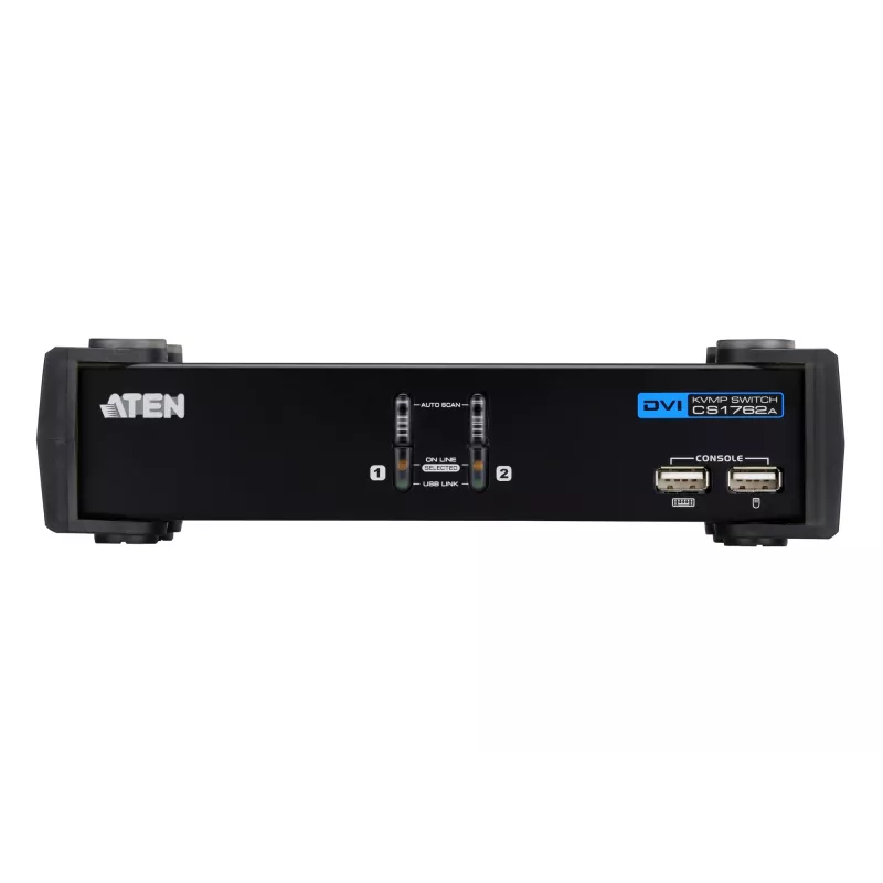 ATEN CS1762A Conmutador KVM Negro