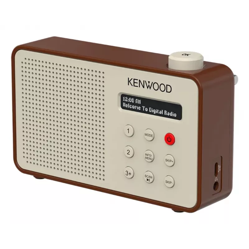 Kenwood CRM25DABT Radio digital portátil moca