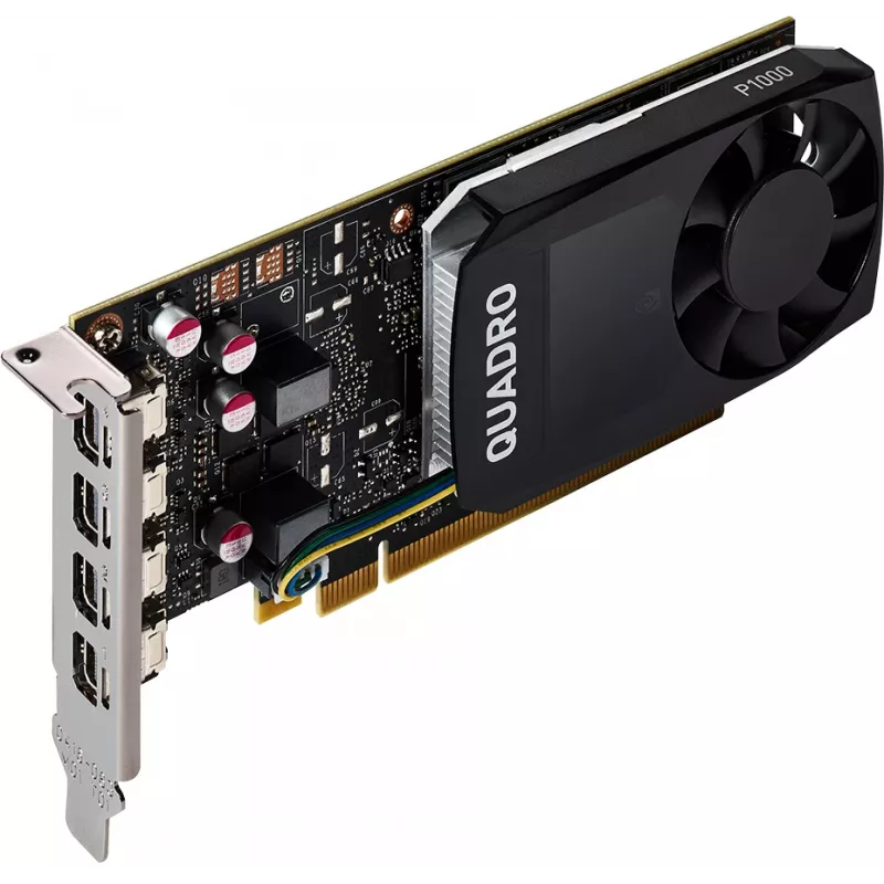 HP NVIDIA Quadro P1000 4GB Gráfica, Quadro P1000, 4 GB, GDDR5, 128 bit, 5120 x 2880 píxeles, PCI Express x16 3.0