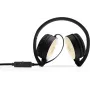 HP Auriculares estéreo H2800 (negro con dorado seda), con cable, llamadas/música, 125 g, auriculares, negro, dorado