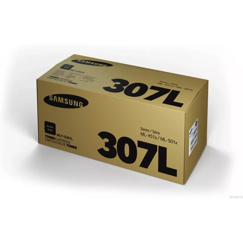 Samsung MLT-D307L Cartucho de tóner original negro de alto rendimiento, 15000 páginas, negro, 1 ud.
