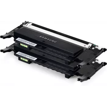 Cartuchos de tóner pack de 2, Samsung CLT-P4092B, negro, 1.500 páginas por cartucho