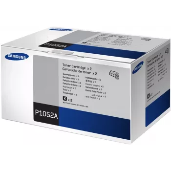 Samsung MLT-P1052A Pack de 2 cartuchos de tóner de alto rendimiento, negro, 5000 páginas, 2 uds.