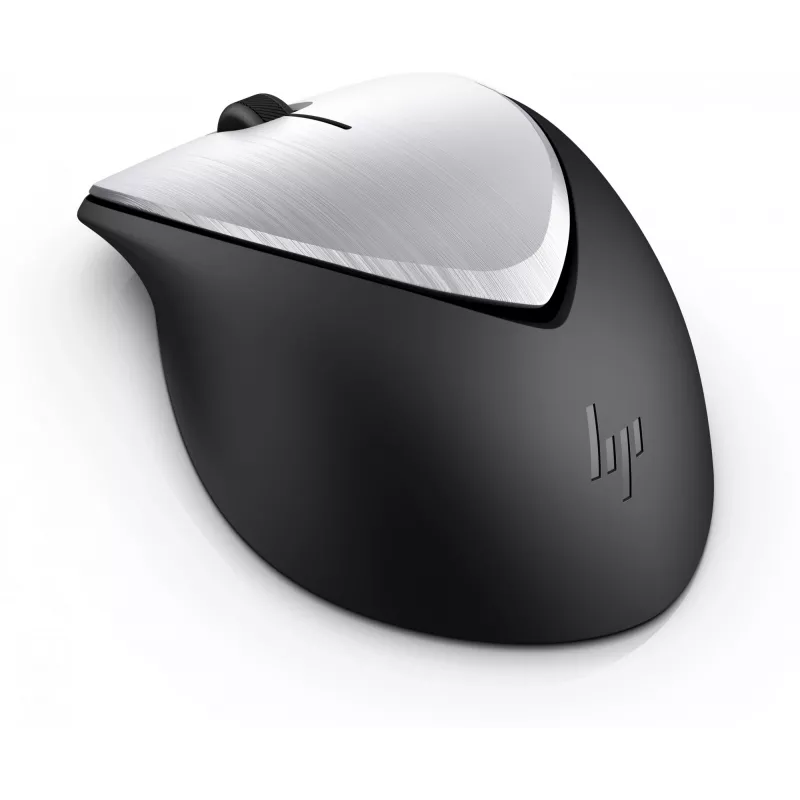 HP ENVY Ratón recargable 500, ambidiestro, láser, RF inalámbrico, 1600 DPI, negro, gris