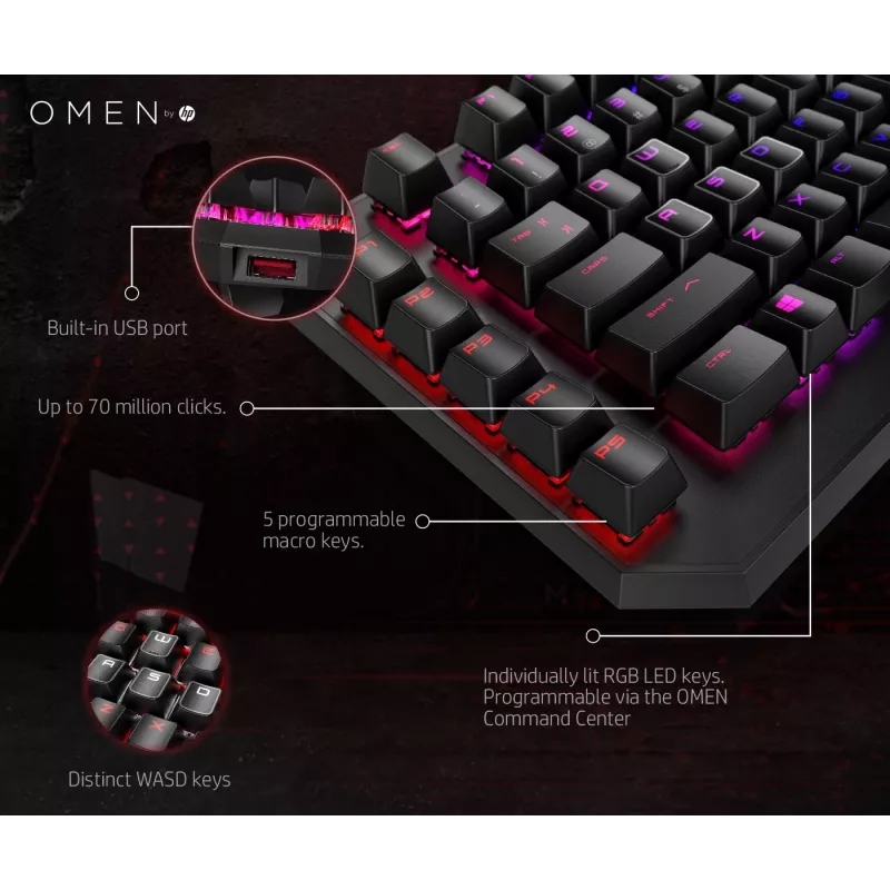 HP OMEN by Sequencer Teclado