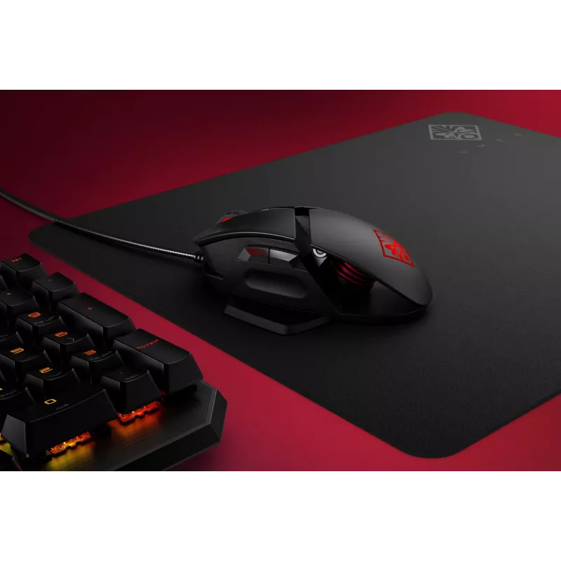 HP OMEN by Reactor Ratón, diestro, óptico, USB Type-A, 16000 DPI, 0,2 ms, negro