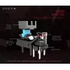 HP OMEN by Reactor Ratón, diestro, óptico, USB Type-A, 16000 DPI, 0,2 ms, negro
