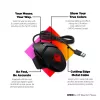 HP OMEN by Reactor Ratón, diestro, óptico, USB Type-A, 16000 DPI, 0,2 ms, negro