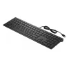 HP Pavilion Teclado con cable 300, tamaño completo (100%), con cable, USB, mecánico, negro