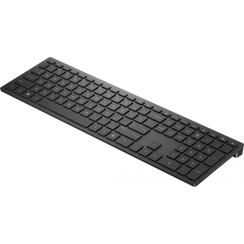 HP Pavilion Teclado inalámbrico 600 negro, tamaño completo (100%), inalámbrico, RF inalámbrico, negro