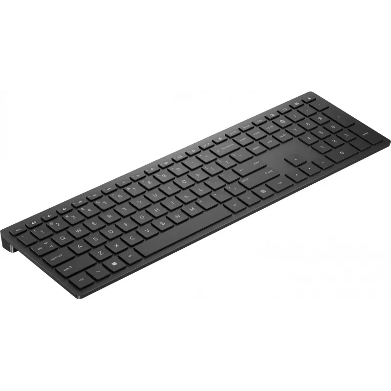 HP Pavilion Teclado inalámbrico 600 negro, tamaño completo (100%), inalámbrico, RF inalámbrico, negro