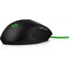 HP Pavilion Gaming Ratón 300, ambidiestro, óptico, USB Type-A, 5000 dpi, negro, verde