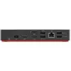 Lenovo 40AS0090DK Docking station/replicador de puertos para portátil con cable USB 3.2 Gen 1 (3.1 Gen 1) Type-C negro