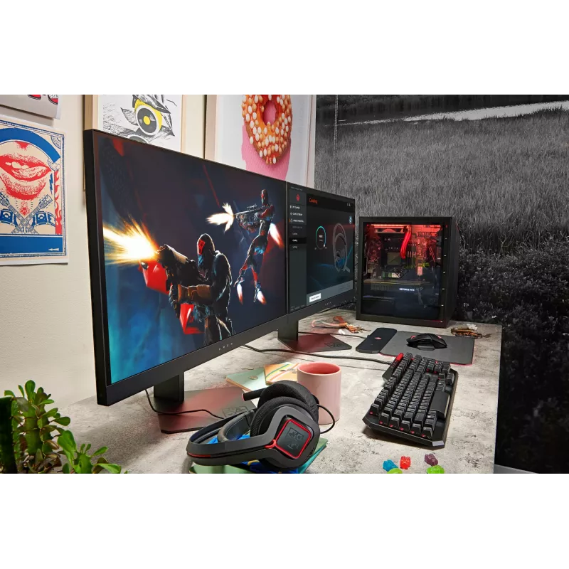 HP OMEN X 27 monitor 68,6 cm (27 pulgadas) 2560 x 1440 píxeles Quad HD negro (reacondicionado)