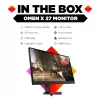 HP OMEN X 27 monitor 68,6 cm (27 pulgadas) 2560 x 1440 píxeles Quad HD negro (reacondicionado)