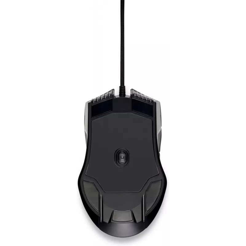HP X220 Ratón gaming retroiluminado, ambidiestro, óptico, USB Type-A, 3600 DPI, negro