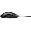 HP X220 Ratón gaming retroiluminado, ambidiestro, óptico, USB Type-A, 3600 DPI, negro