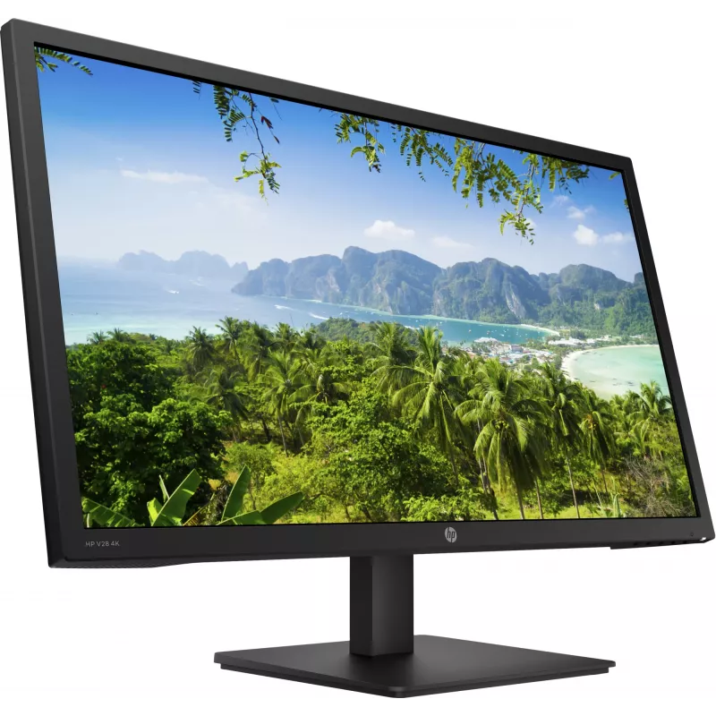 HP V28 Monitor de ordenador 71,1 cm (28 inch) 3840 x 2160 píxeles 4K Ultra HD LED negro