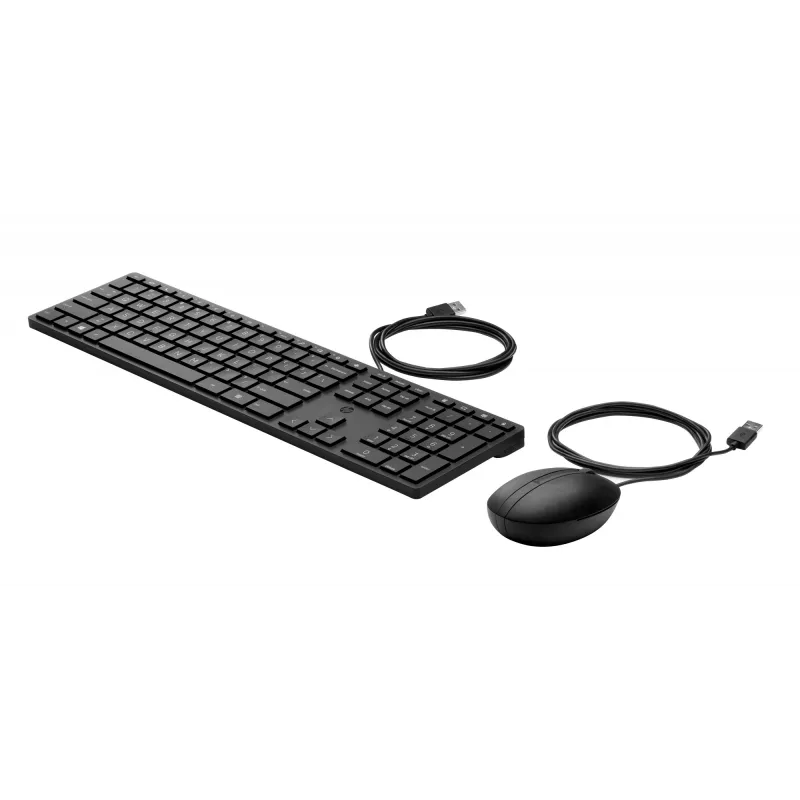 Conjunto de teclado y ratón con cable HP Wired Desktop 320MK