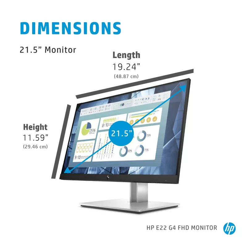HP E-Series E22 G4 Monitor de ordenador 54,6 cm (21,5