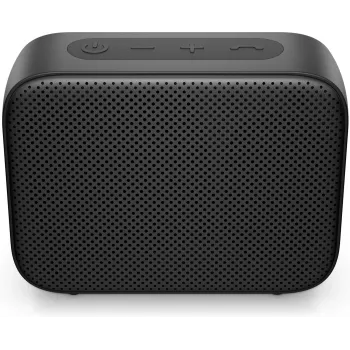 HP Negro Altavoz Bluetooth 350, inalámbrico, USB Type-C, altavoz portátil mono, negro, rectangular, botones