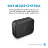 HP Negro Altavoz Bluetooth 350, inalámbrico, USB Type-C, altavoz portátil mono, negro, rectangular, botones