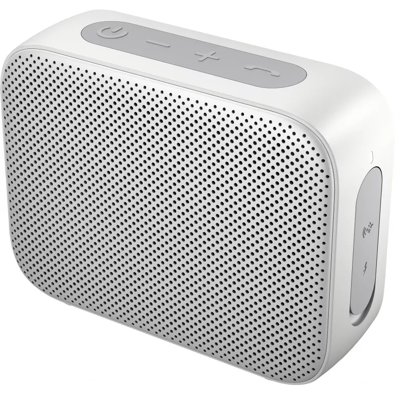 HP Plateado Altavoz Bluetooth 350, inalámbrico, blanco, universal, batería integrada, 180 g, 78,5 mm