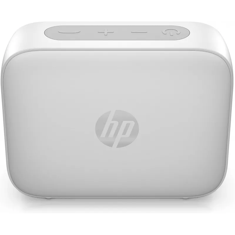 HP Plateado Altavoz Bluetooth 350, inalámbrico, blanco, universal, batería integrada, 180 g, 78,5 mm