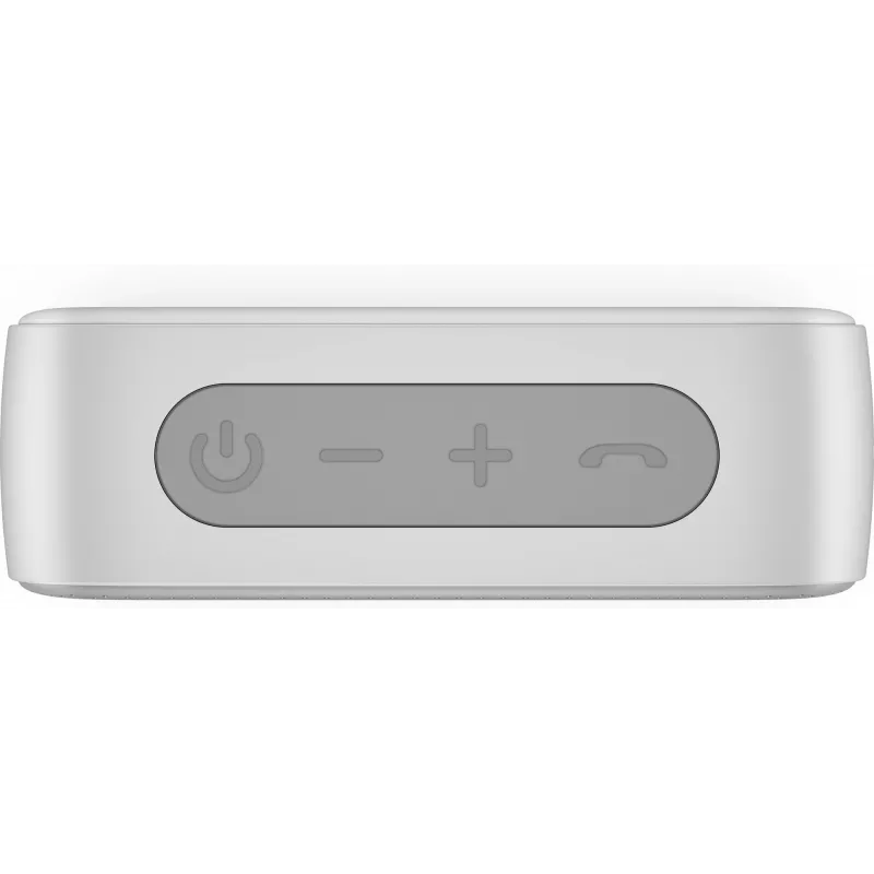 HP Plateado Altavoz Bluetooth 350, inalámbrico, blanco, universal, batería integrada, 180 g, 78,5 mm
