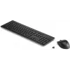 HP Wireless Rechargeable 950MK Ratón y teclado, tamaño completo, inalámbrico, mecánico