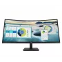 HP P34hc G4 Monitor curvo WQHD USB-C, 86,4 cm (34 inch), 3440 x 1440 píxeles, Wide Quad HD, LCD, 5 ms, negro