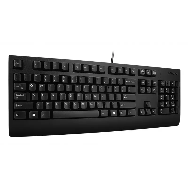 Lenovo Preferred Pro II USB - Teclado Hogar/Oficina belga, francés negro