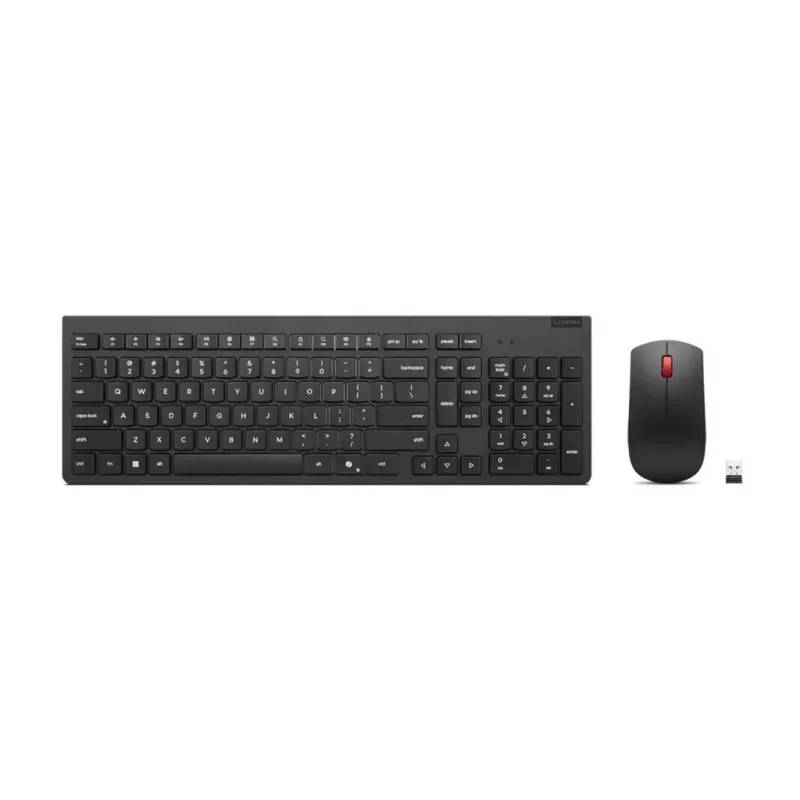Lenovo 4X31R64497 Teclado y ratón incluidos Oficina RF Wireless nórdico negro