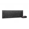 Lenovo 4X31R64497 Teclado y ratón incluidos Oficina RF Wireless nórdico negro