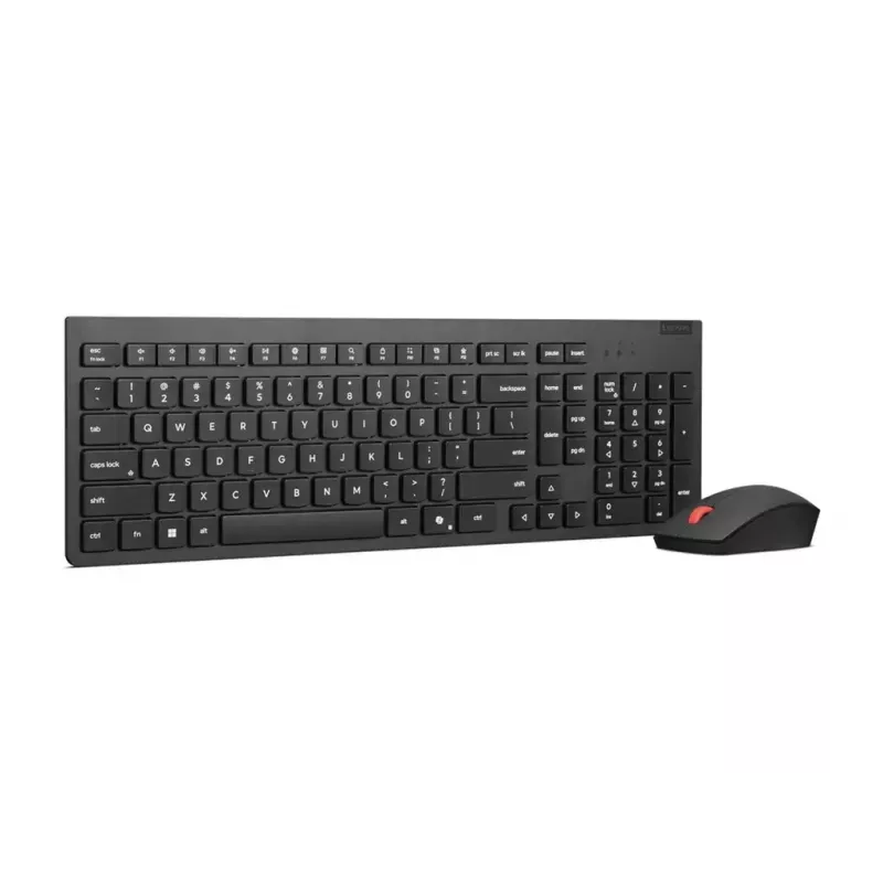 Lenovo 4X31R64497 Teclado y ratón incluidos Oficina RF Wireless nórdico negro