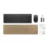 Lenovo 4X31R64497 Teclado y ratón incluidos Oficina RF Wireless nórdico negro