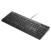 Lenovo 4Y41R64695 Teclado Hogar/Oficina USB belga, inglés del Reino Unido negro