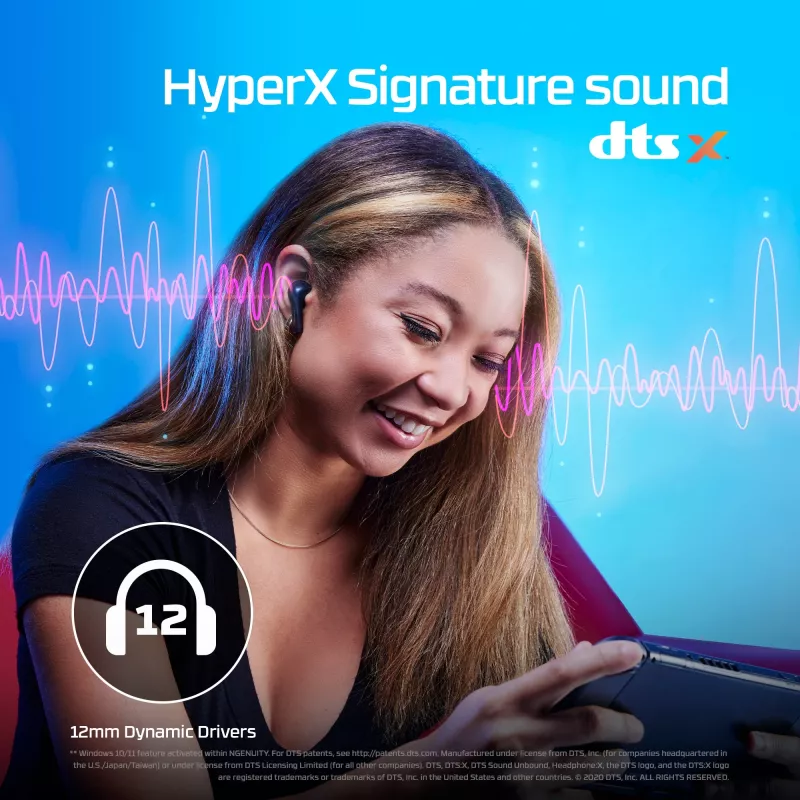 HyperX Cloud MIX Buds Auriculares inalámbricos (Negro)