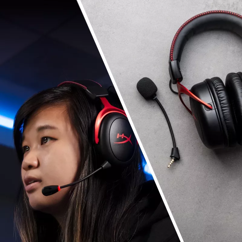 HyperX Cloud II Wireless - Auriculares gaming (Negro-Rojo)