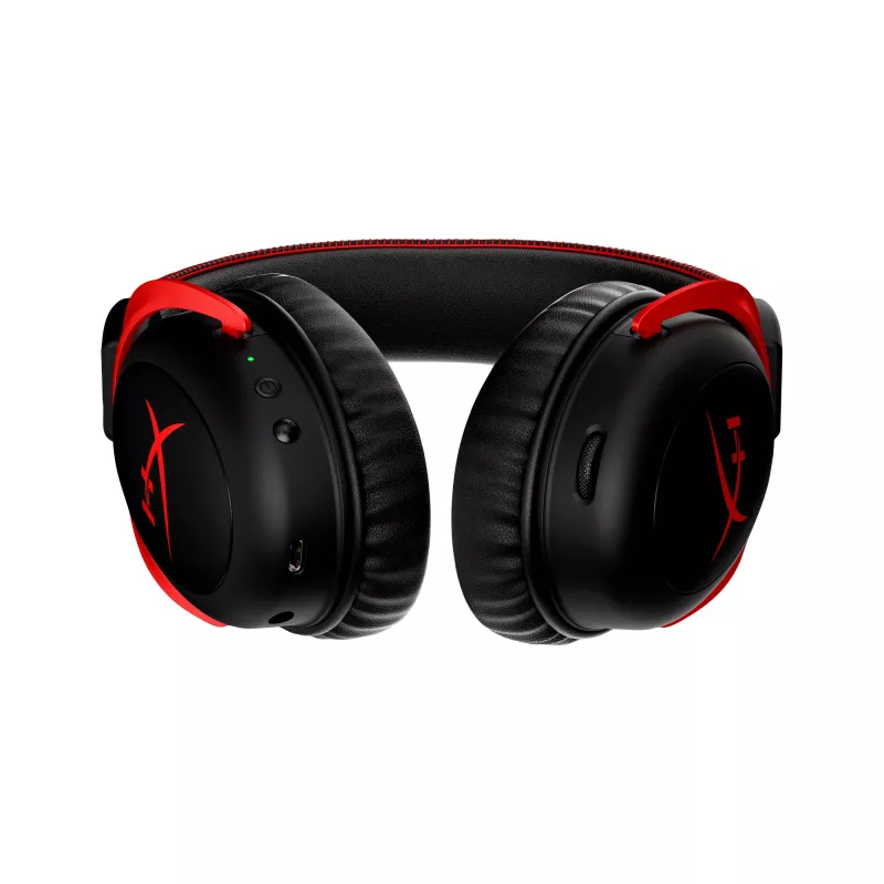 HyperX Cloud II Wireless - Auriculares gaming (Negro-Rojo)