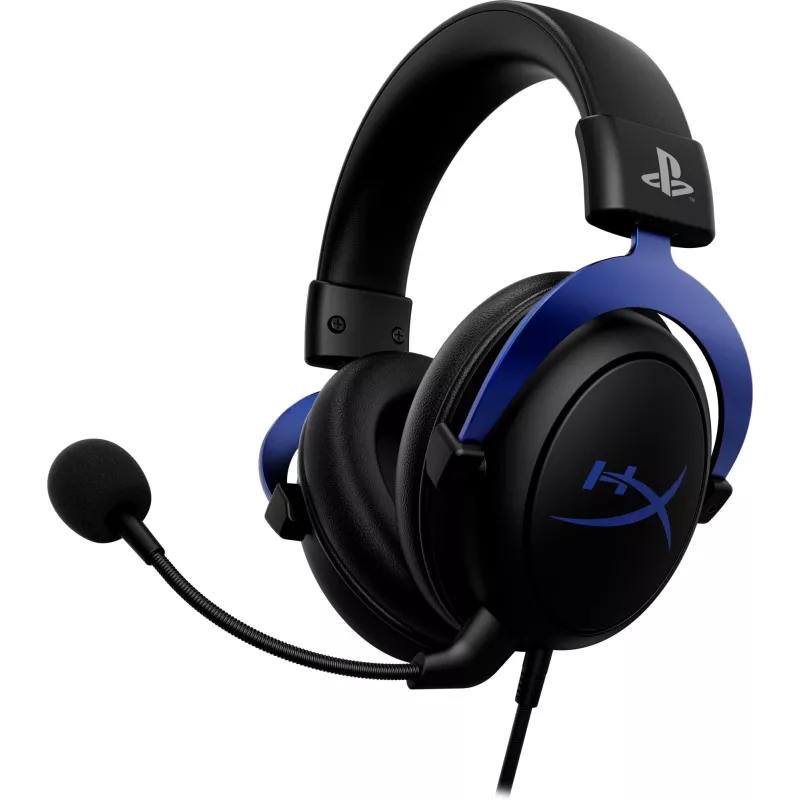 HyperX Cloud - Auriculares gaming - PS5-PS4 (Negro-Azul)