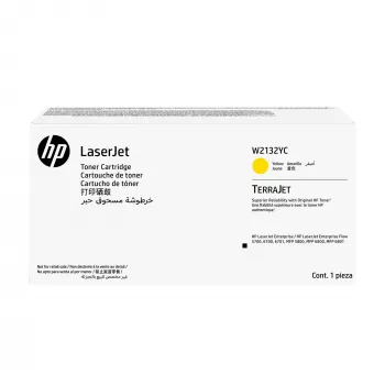 HP W2132YC Amarillo Cartucho de tóner Original LaserJet Contract